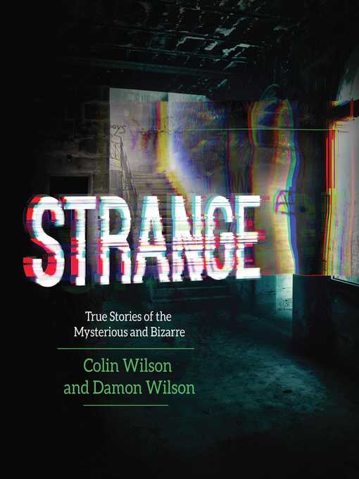 Title details for Strange by Colin Wilson - Available